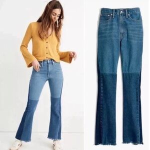 Madewell x ISKO high rise jeans